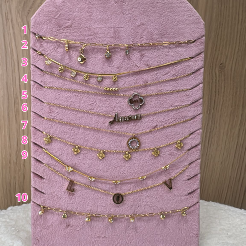 Kettingen Display 14 Goud