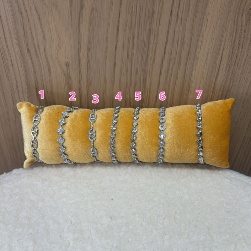 Strass Armbandjes Zilver