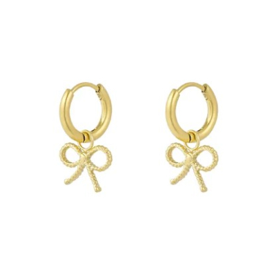 Earrings Simply Bow Gold