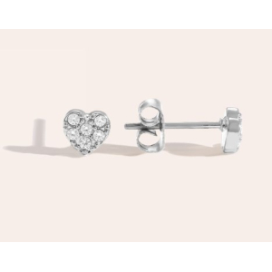 Oorbel Mini Diamonds Heart