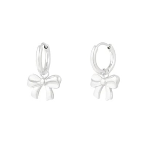 Earrings Perfect Bow Silver