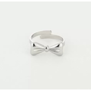 Ring Classy Bow Silver