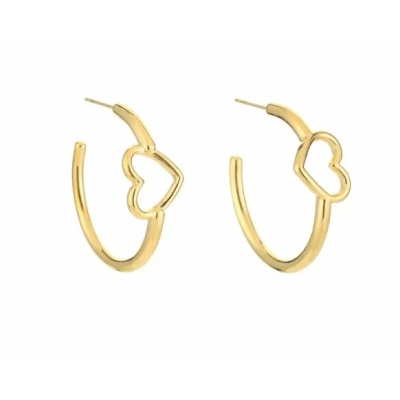 Earrings Creolen Love Gold