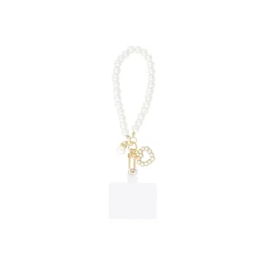 Telefoonkoord Pearl Love gold